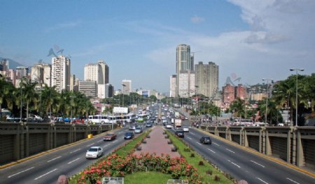委內瑞拉加拉加斯市街景图片