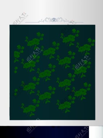 绿叶子布纹图片