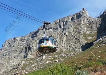 南非開普敦登桌山图片