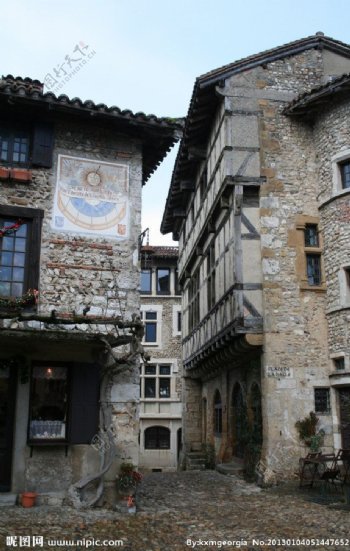 法国佩鲁日中世纪建筑图片