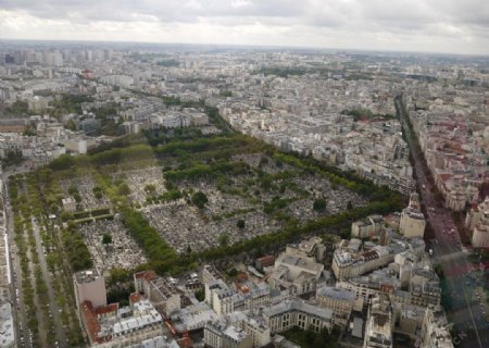 俯瞰巴黎图片