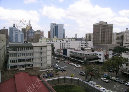 肯尼亚内罗毕街景图片