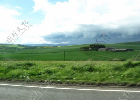 苏格兰乡村风光图片