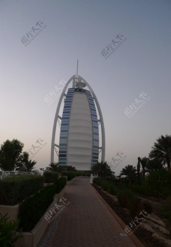 迪拜帆船酒店外形图片