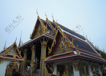 泰国曼谷大皇宫建筑图片