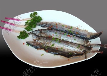 清蒸北海道秋刀鱼图片