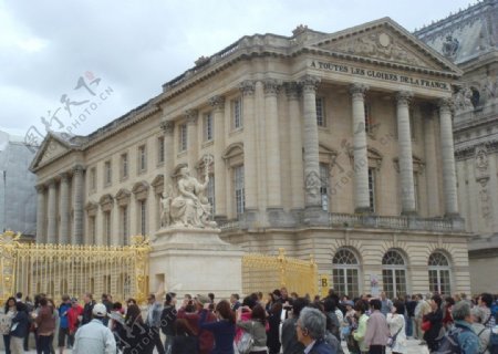 巴黎凡爾賽宮图片