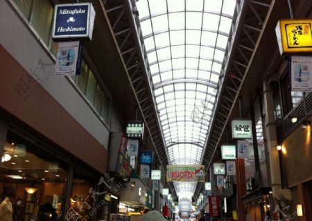 日本城市商铺图片