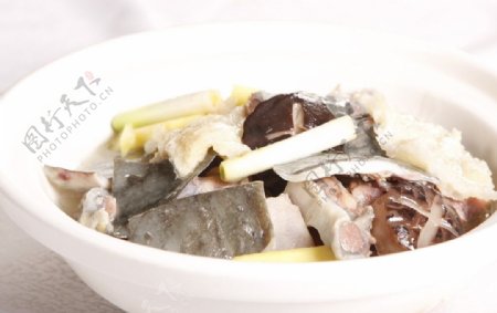 清炆水鱼鳝肚图片