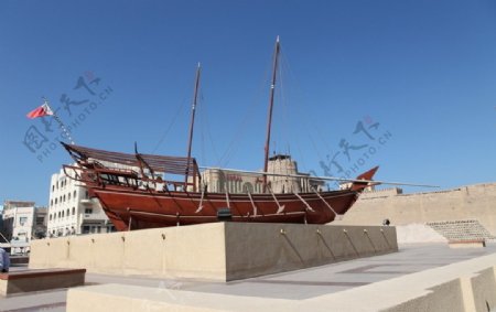 迪拜纪念馆帆船图片