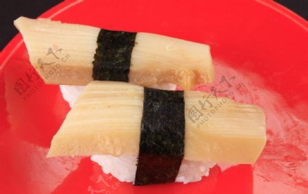 鲍汁墨鱼寿司图片