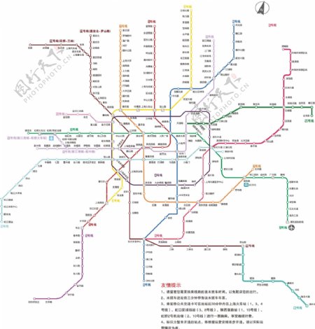 2014上海地铁线路图片