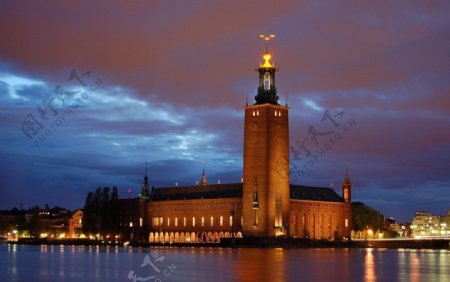 斯德哥尔摩市政厅图片