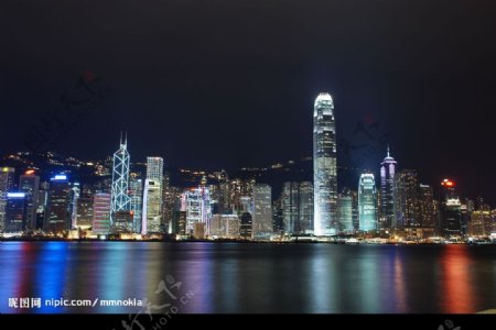 香港街头夜景5图片
