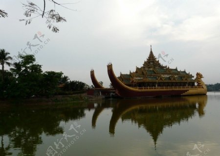 缅甸仰光卡拉威宫图片