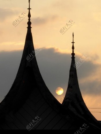 BukitTinggi的日出图片