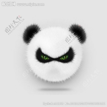 愤怒的熊猫图片