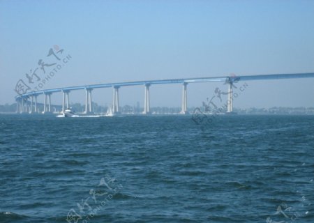 海湾之桥图片