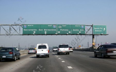 美国的高速公路图片