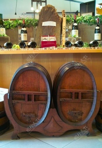 法国第戎葡萄酒庄内景图片
