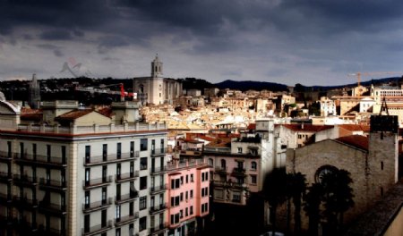 西班牙城市映像西班牙Girona犹太人街区图片