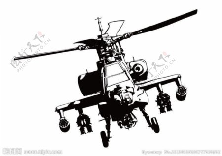 武裝直升機图片