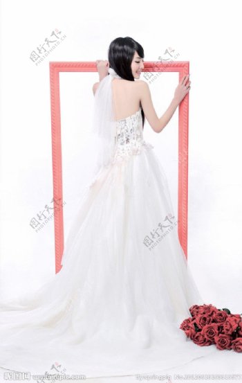玫瑰沙龙婚纱样片图片