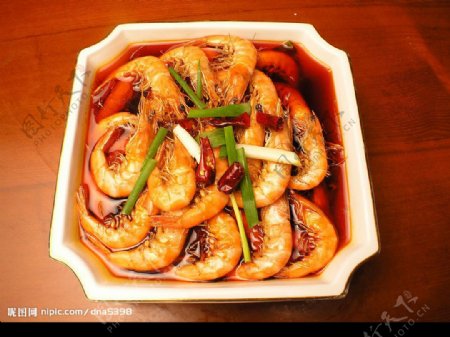 红油大虾图片