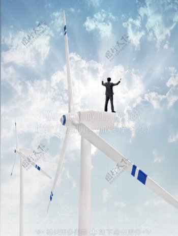 风能生态能源图片