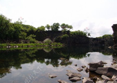 镜泊湖图片