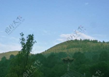 远山近景图片