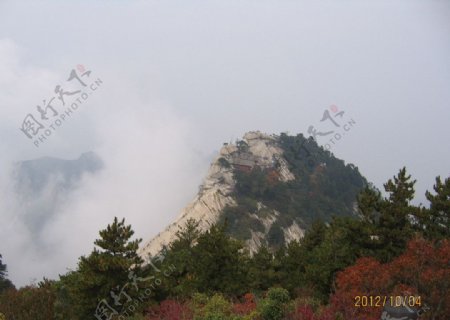 华山西峰图片