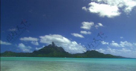 大溪地风光图片