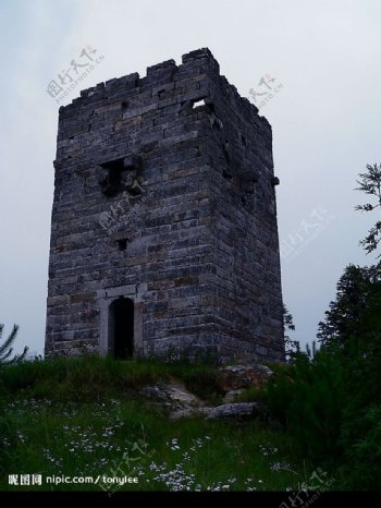 中国古碉楼图片