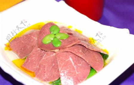 牛肉烩青菜图片