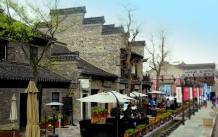 南京老门东的茶馆图片