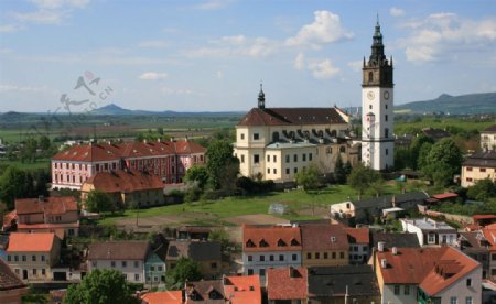 捷克乡村风景图片