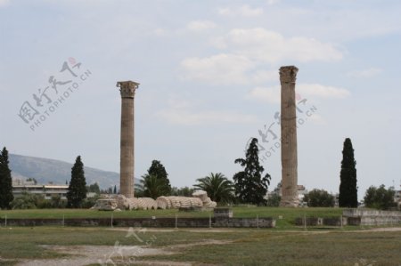 雅典宙斯神庙图片