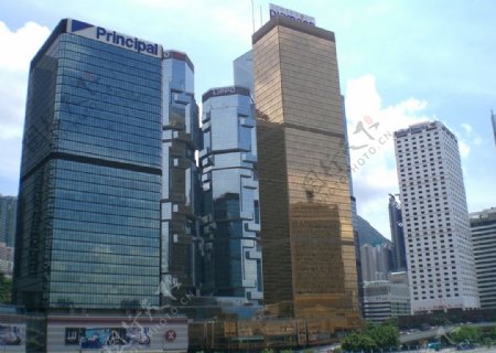 香港美国银行中心图片