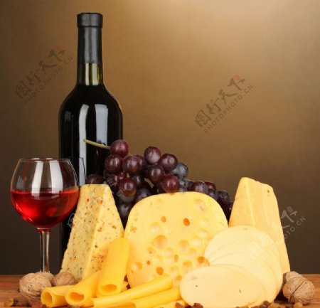 红酒奶酪乳酪图片