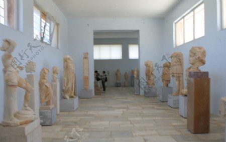 希腊提洛岛文物博物馆图片