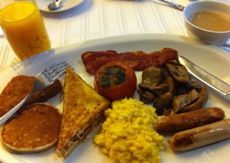 英式早餐图片