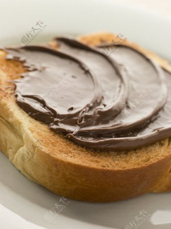 面包巧克力奶油图片