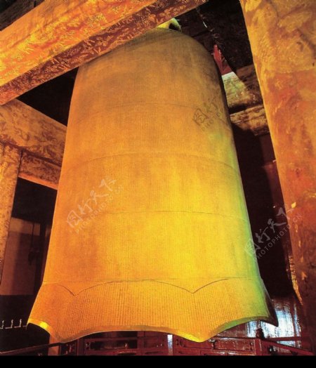 大觉寺的钟图片