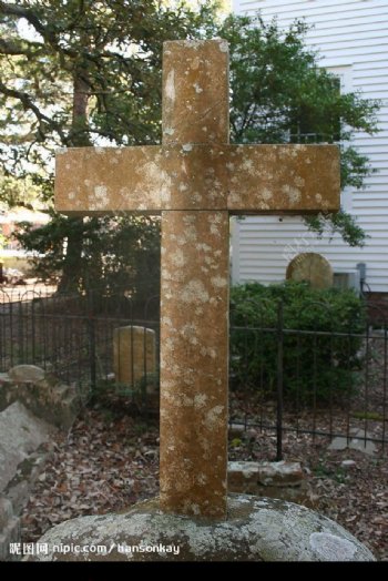 十字架坟墓图片