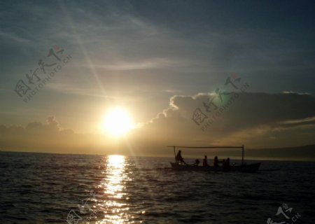 bali島的日出图片