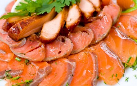 巴西烤肉三文鱼图片