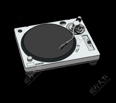 DJ黑胶碟机图片