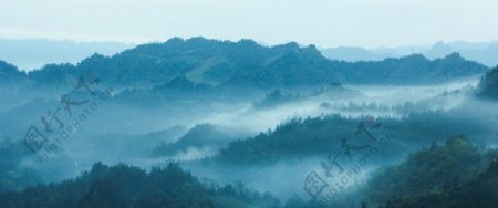 大茅坡云海图片