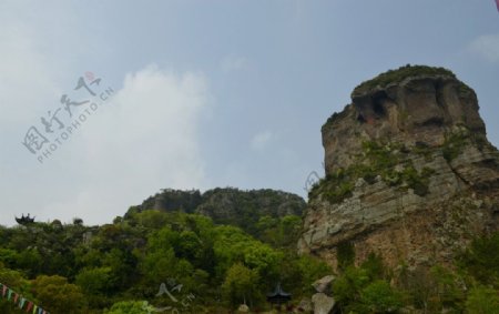 桃渚奇石岩石图片